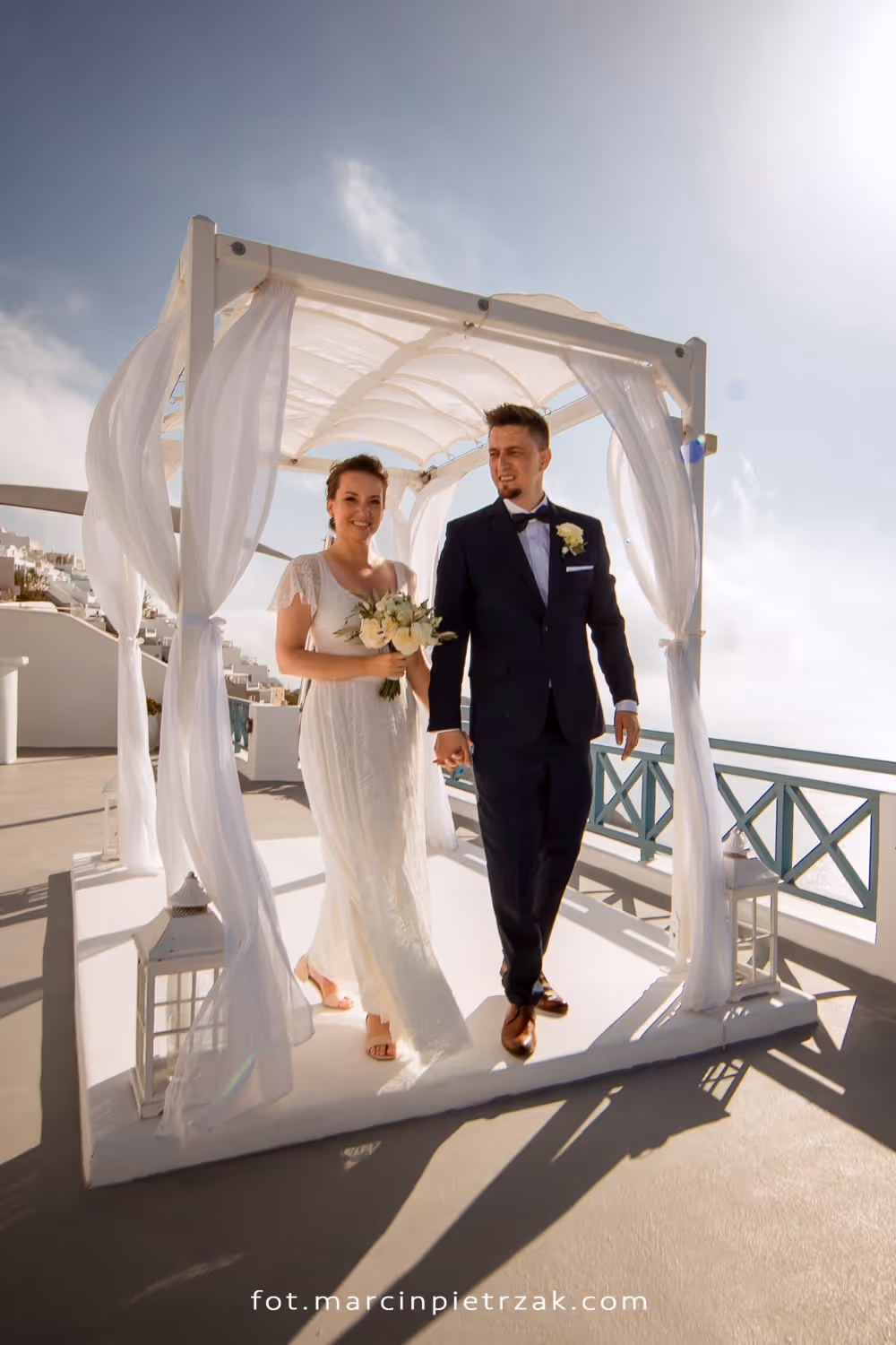 Ślub na Santorini. Taras numer 7. Zdjęcie 9
