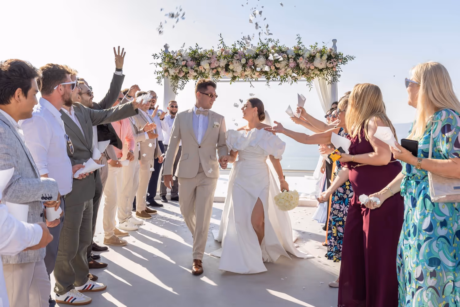 Ślub na Santorini. Taras numer 1. Zdjęcie 9