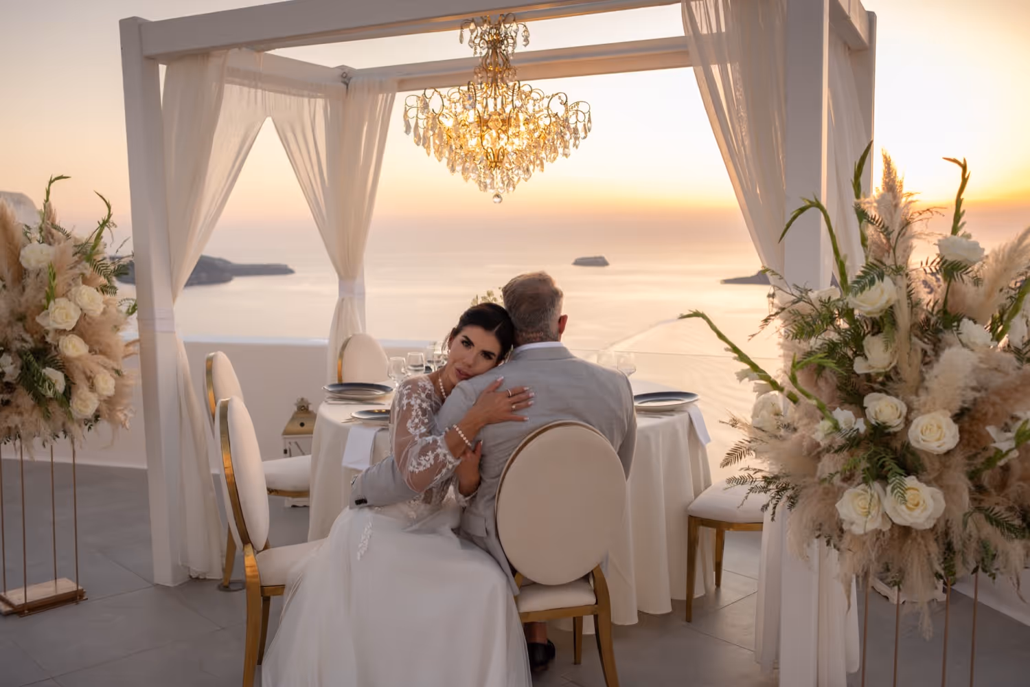 Ślub na Santorini. Taras numer 2. Zdjęcie 14