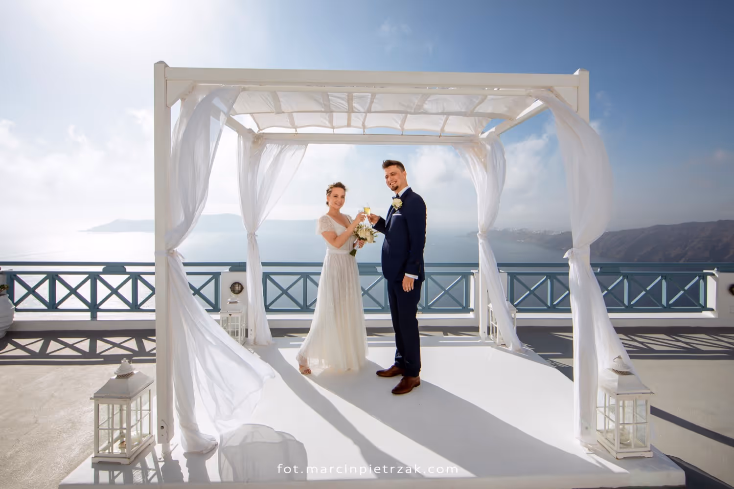 Ślub na Santorini. Taras numer 7. Zdjęcie 10