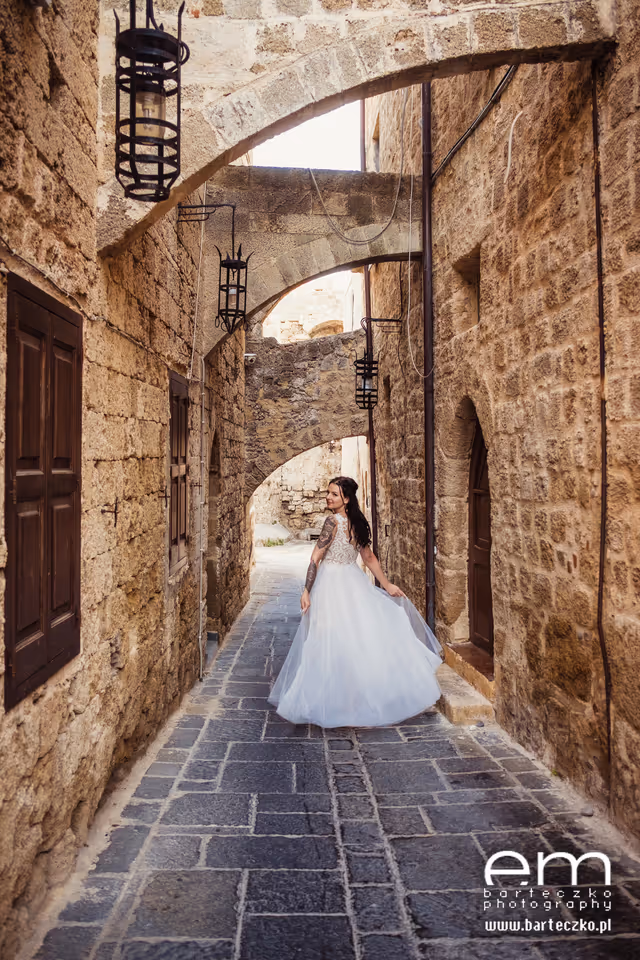 Ślub w Grecji - Rodos. Zdjęcie nr. 19