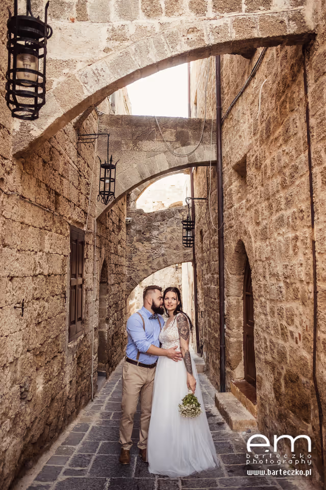 Ślub w Grecji - Rodos. Zdjęcie nr. 20