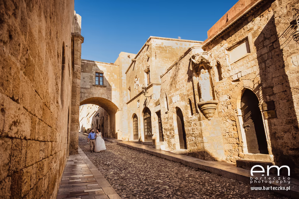 Ślub w Grecji - Rodos. Zdjęcie nr. 28