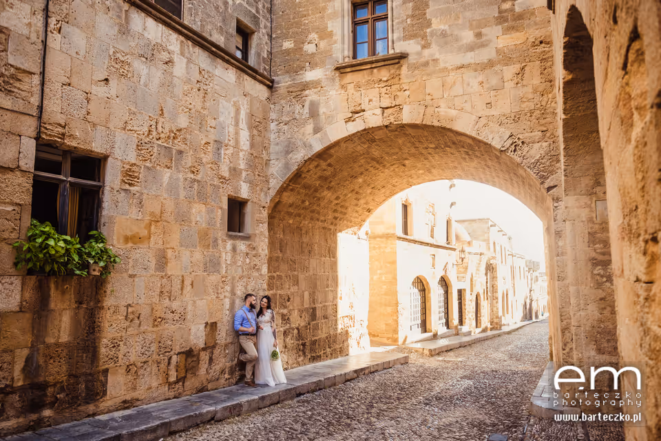 Ślub w Grecji - Rodos. Zdjęcie nr. 29