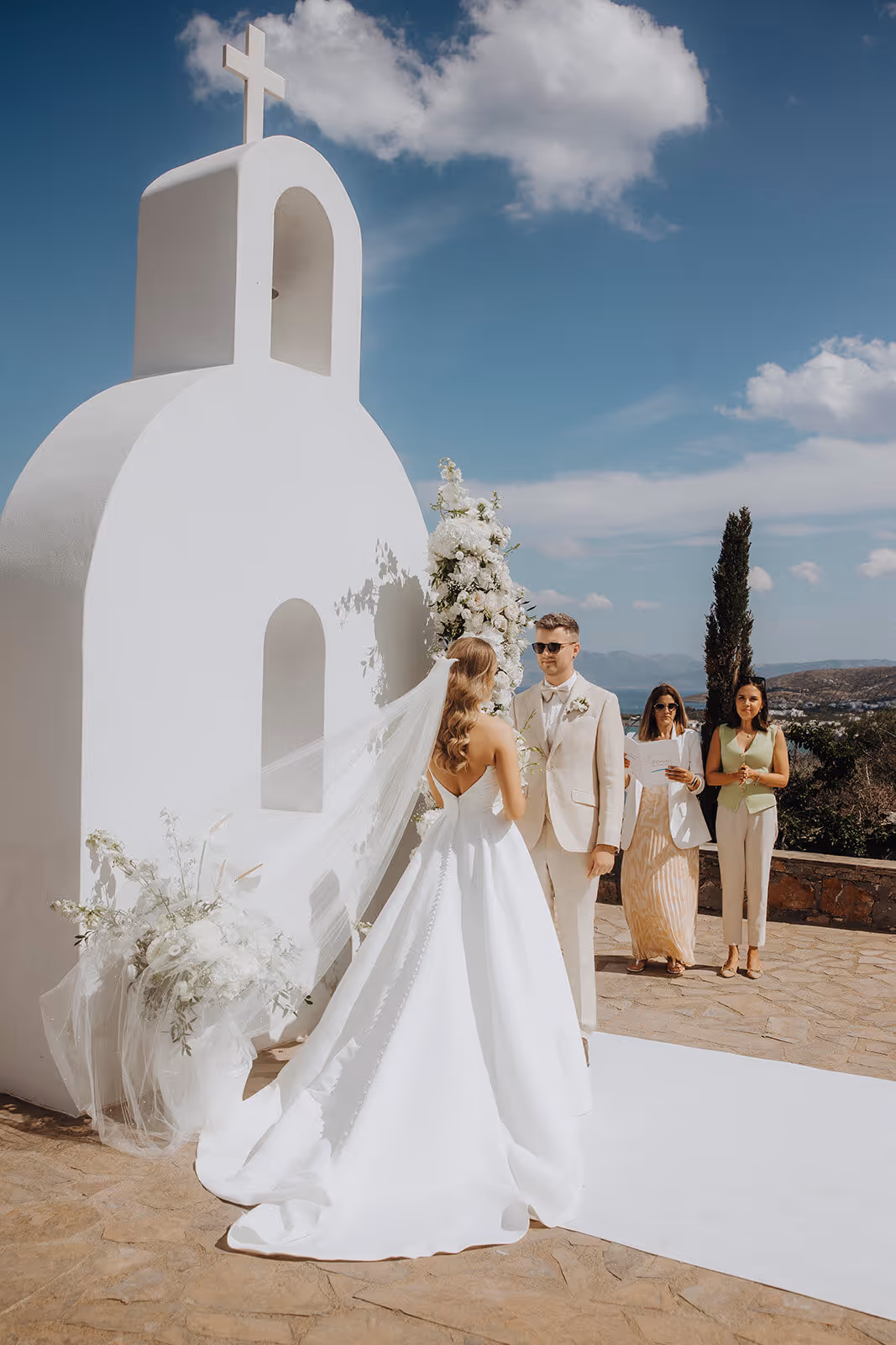 Ślub w Grecji - Kreta. Villa Elounda. Zdjęcie nr. 3