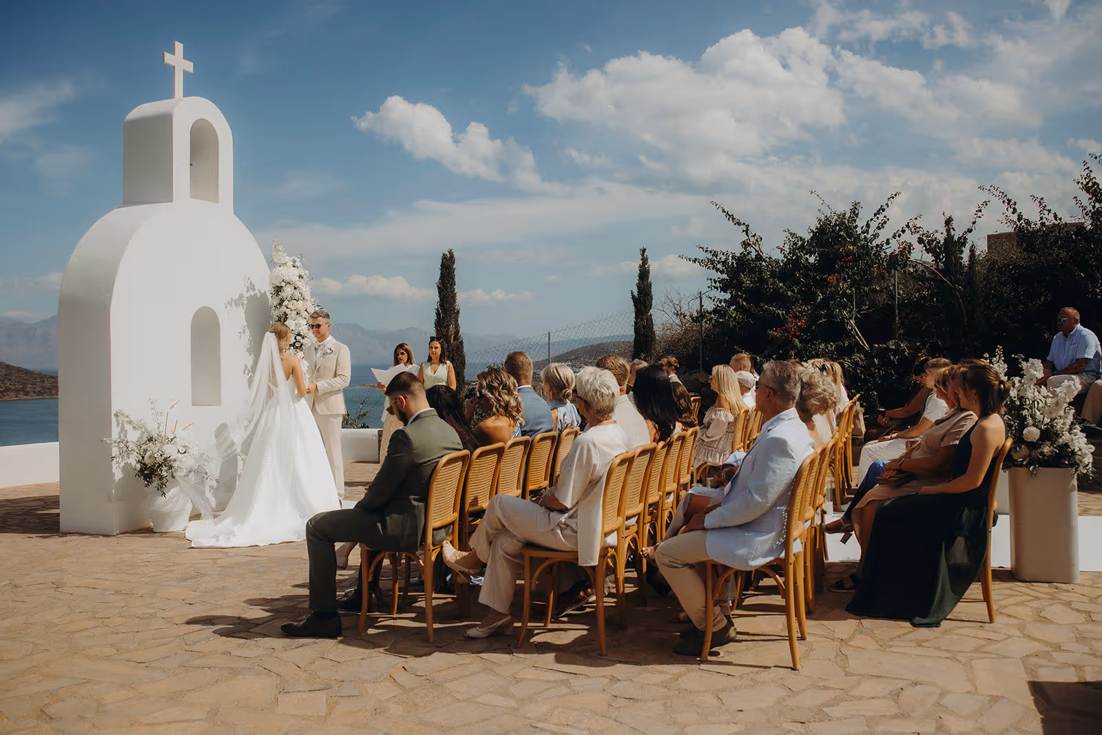 Ślub w Grecji - Kreta. Villa Elounda. Zdjęcie nr. 7