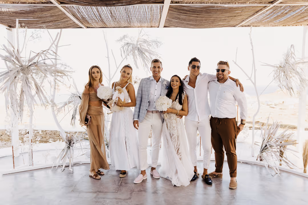 Ślub w Grecji - Mykonos Zdjęcie nr. 34