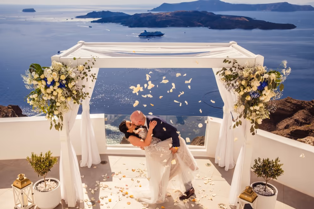 Sylwia & Michał - Ślub 6/2/2024 w Grecja, Santorini