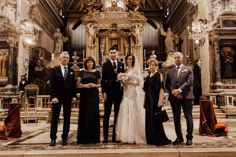 Ślub we Włoszech - Rzym. Zdjęcie nr. 26