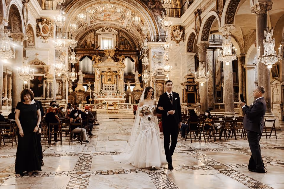 Ślub we Włoszech - Rzym. Zdjęcie nr. 28