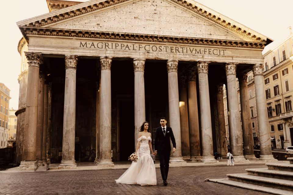 Ślub we Włoszech - Rzym. Zdjęcie nr. 38
