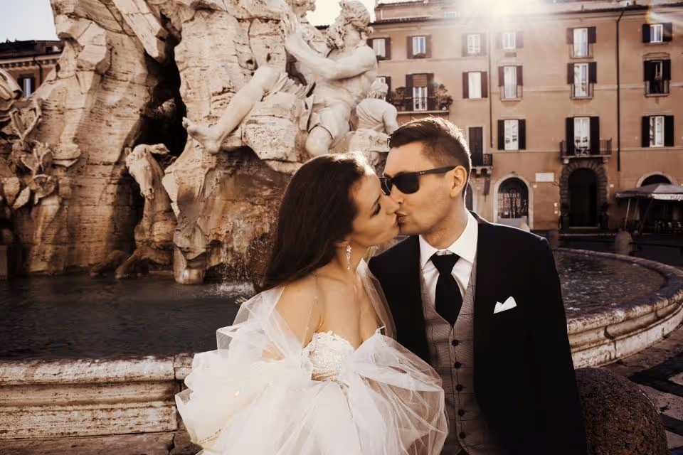 Ślub we Włoszech - Rzym. Zdjęcie nr. 41