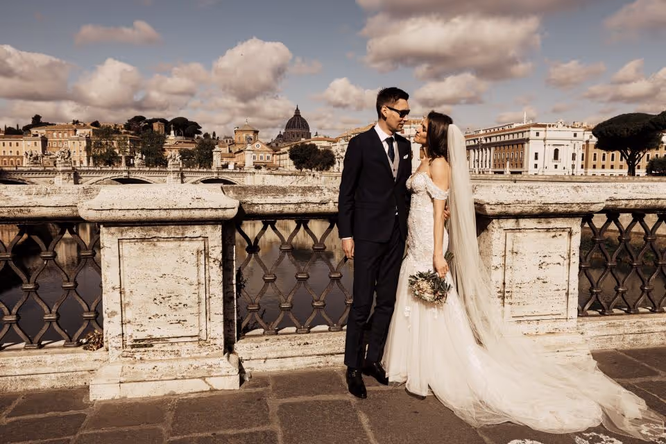 Ślub we Włoszech - Rzym. Zdjęcie nr. 43