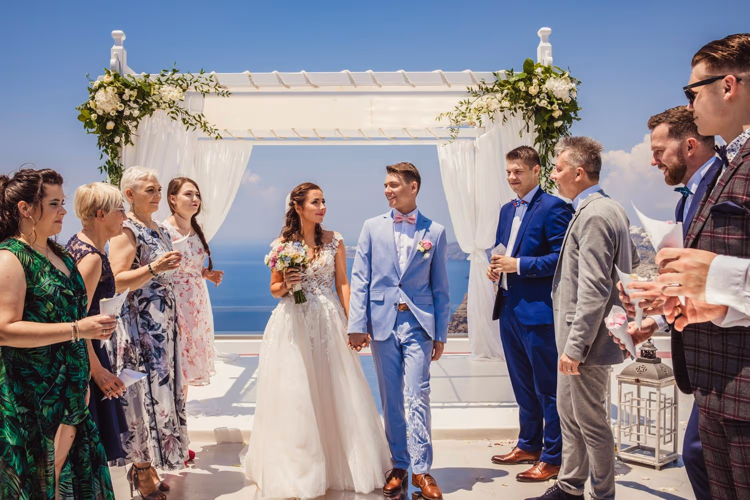 Ślub na Santorini. Taras numer 1. Zdjęcie 16