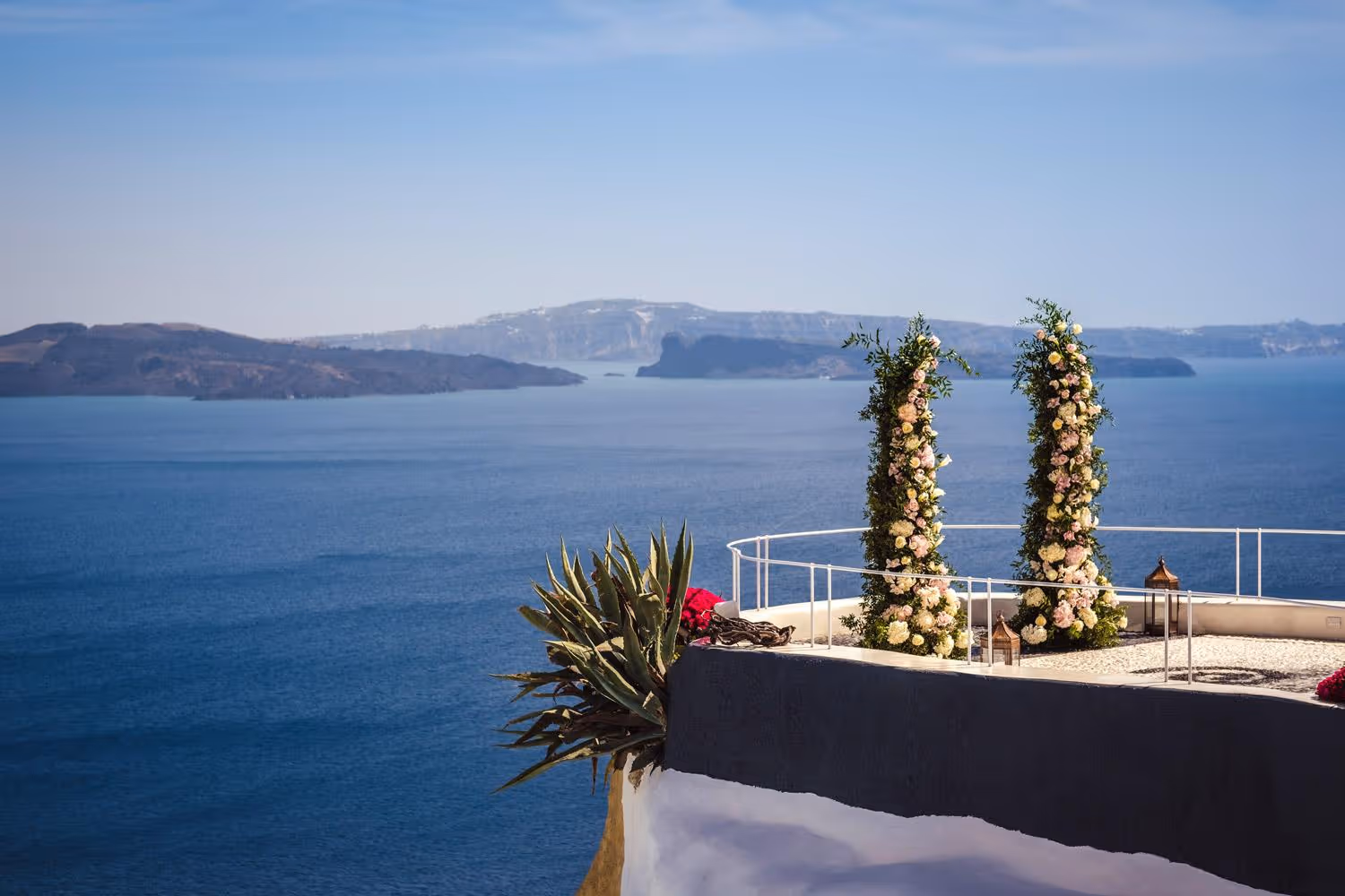 Ślub na Santorini. Taras numer 10. Zdjęcie 2