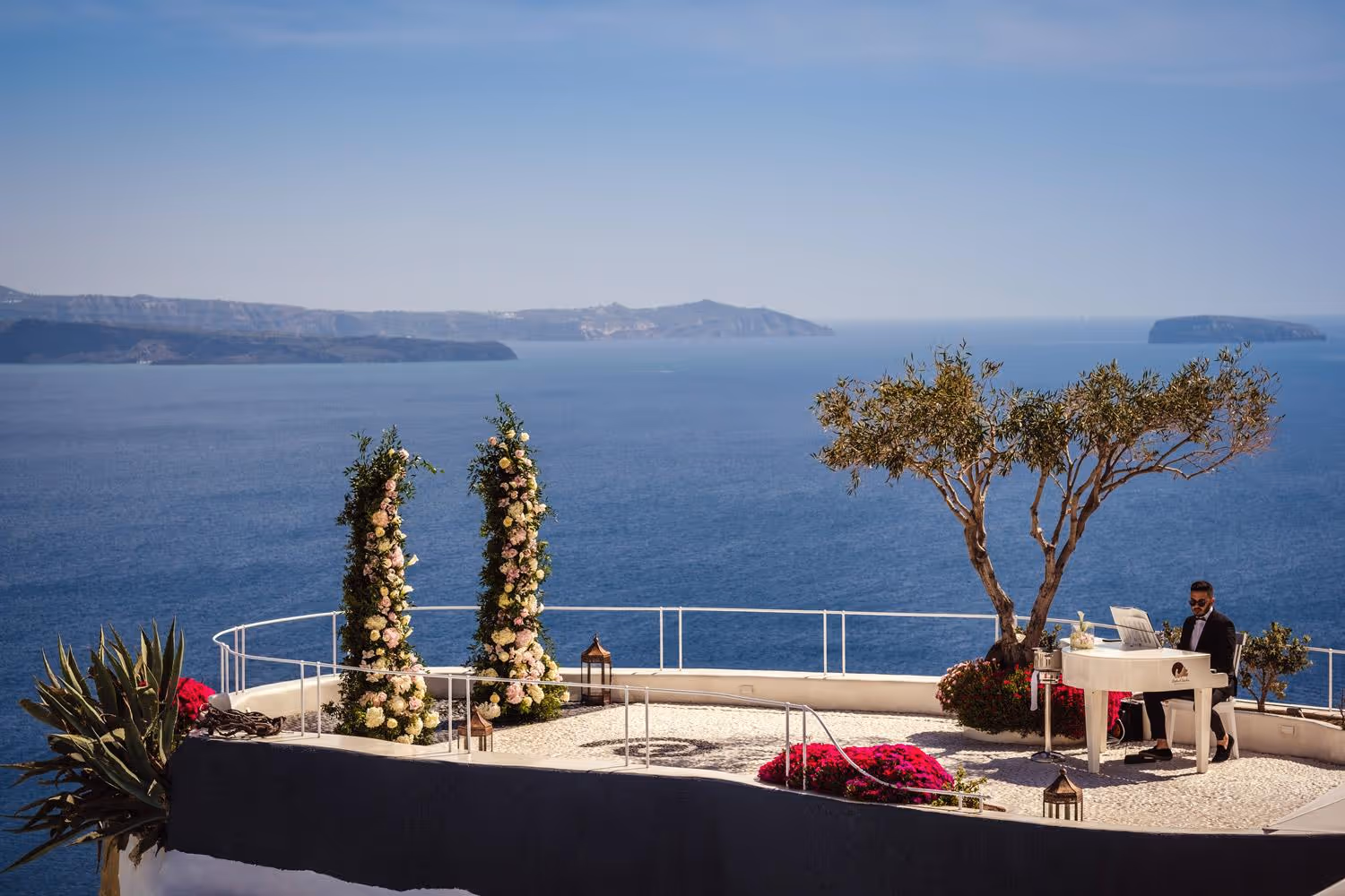 Ślub na Santorini. Taras numer 10. Zdjęcie 3