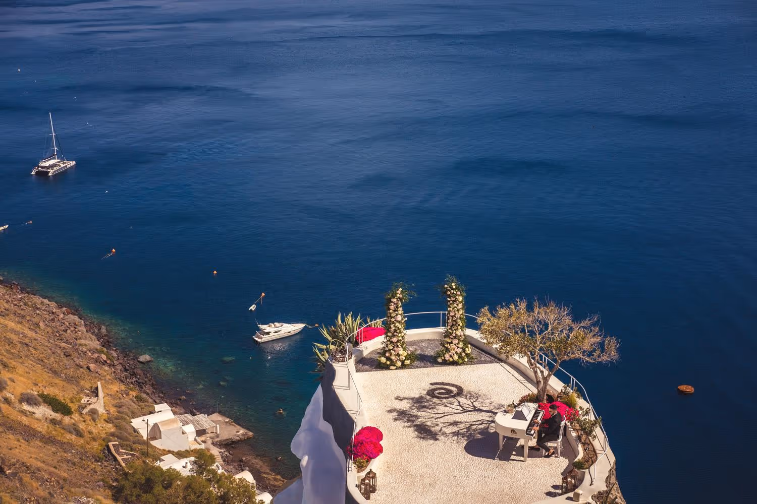 Ślub na Santorini. Taras numer 10. Zdjęcie 4
