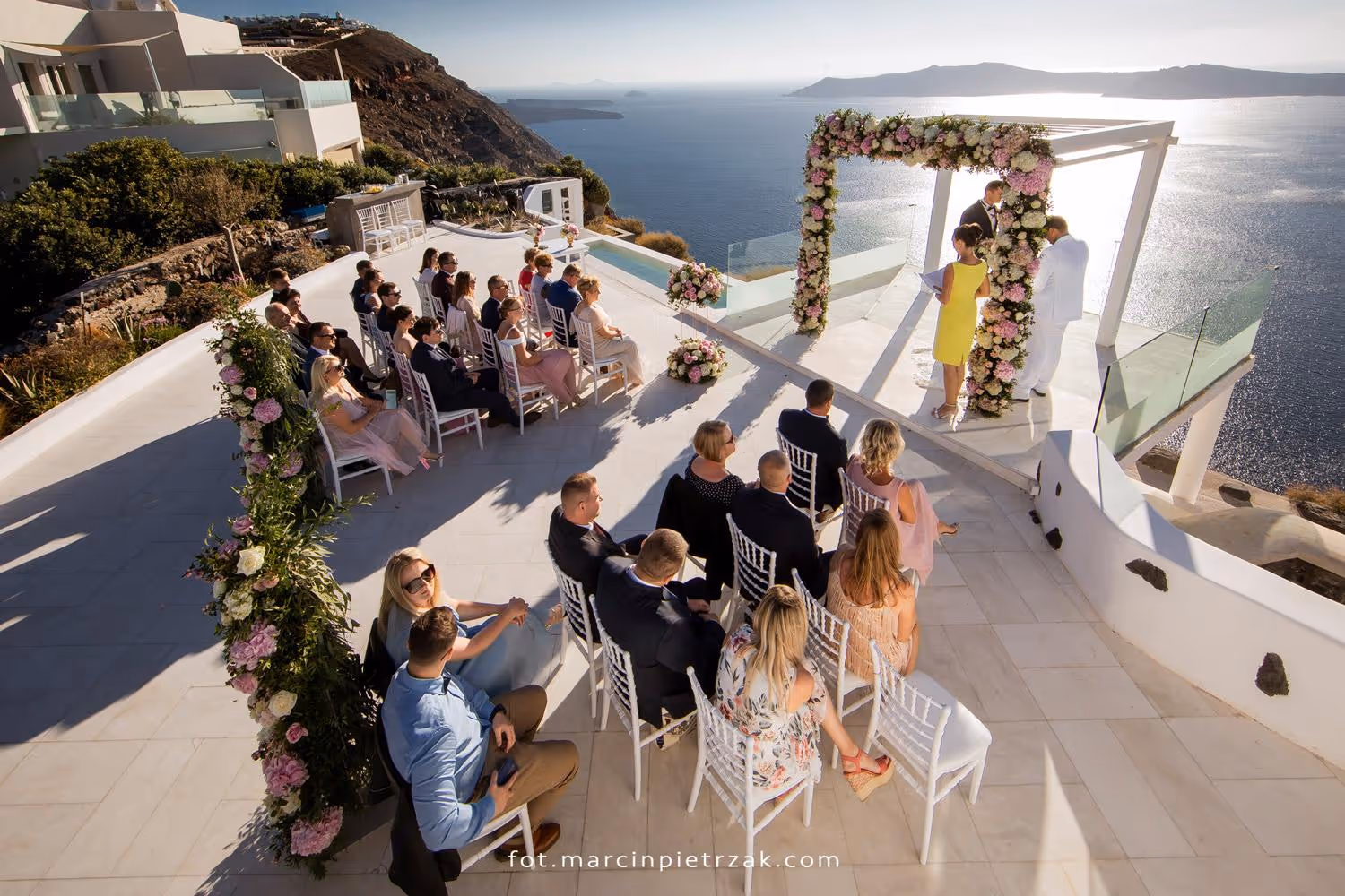 Ślub na Santorini. Taras numer 3. Zdjęcie 10