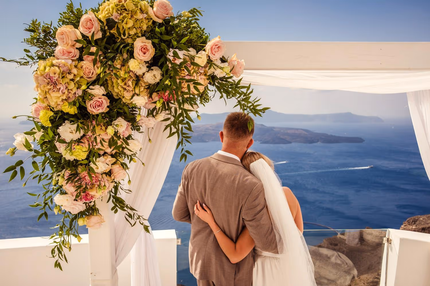 Ślub na Santorini. Taras numer 2. Zdjęcie 16