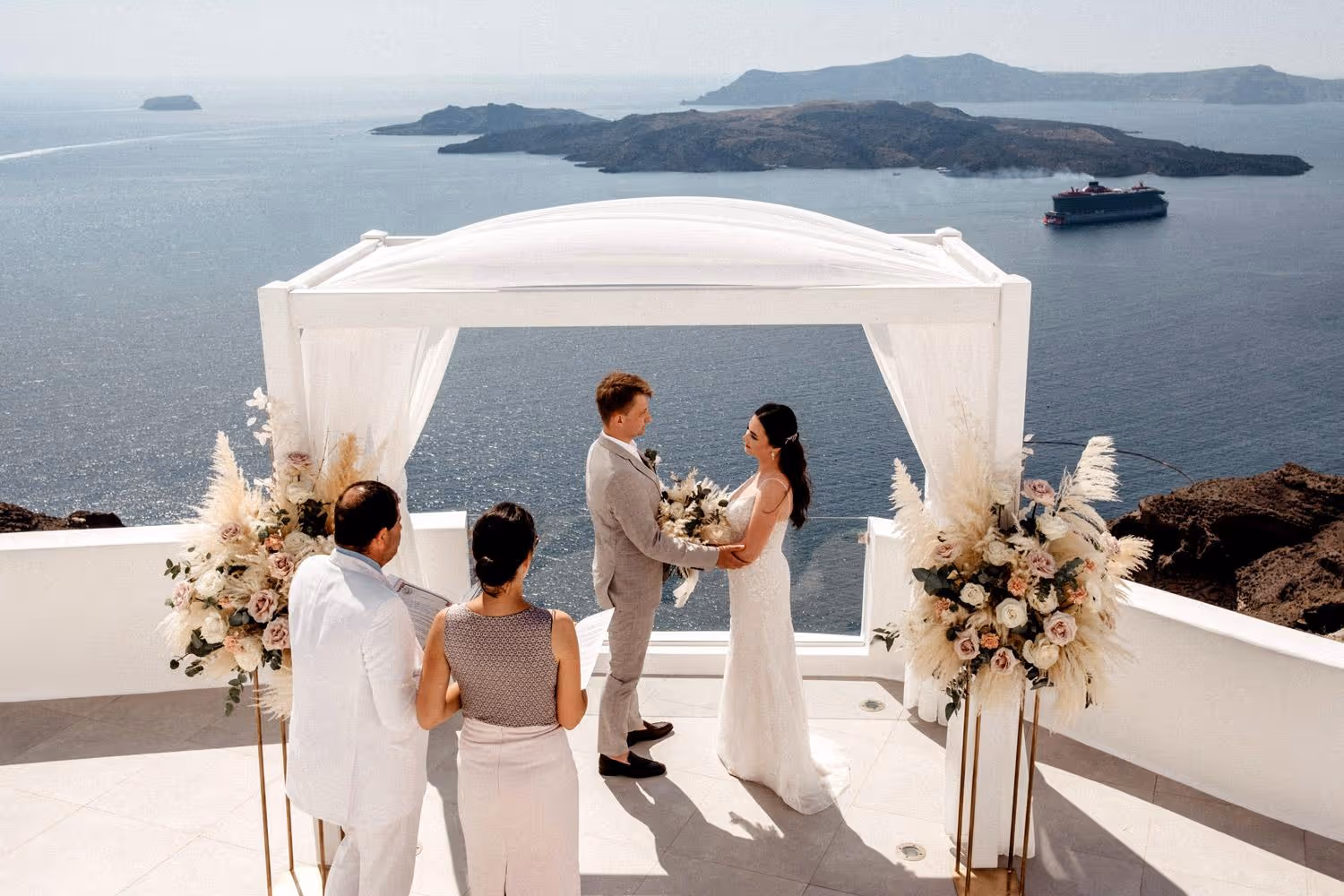 Ślub na Santorini. Taras numer 2. Zdjęcie 24