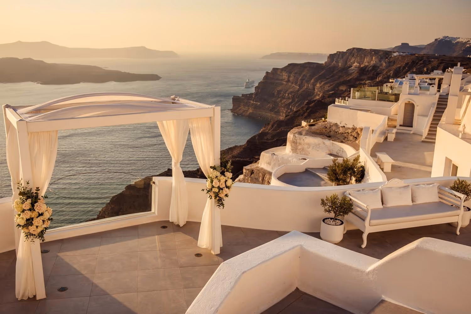 Ślub na Santorini. Taras numer 2. Zdjęcie 27