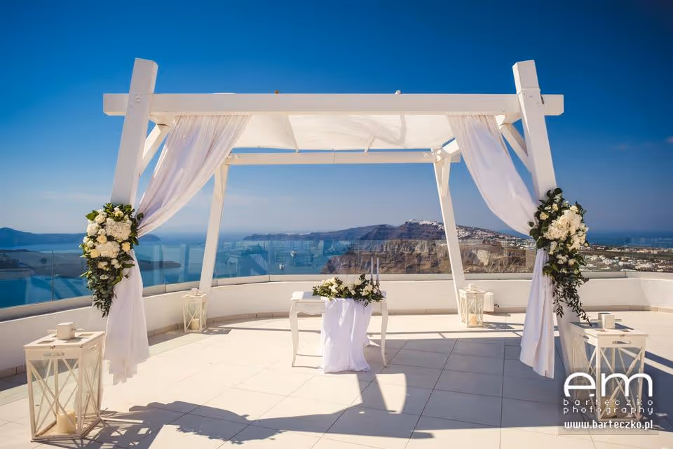 Ślub na Santorini. Taras numer 11. Zdjęcie 4
