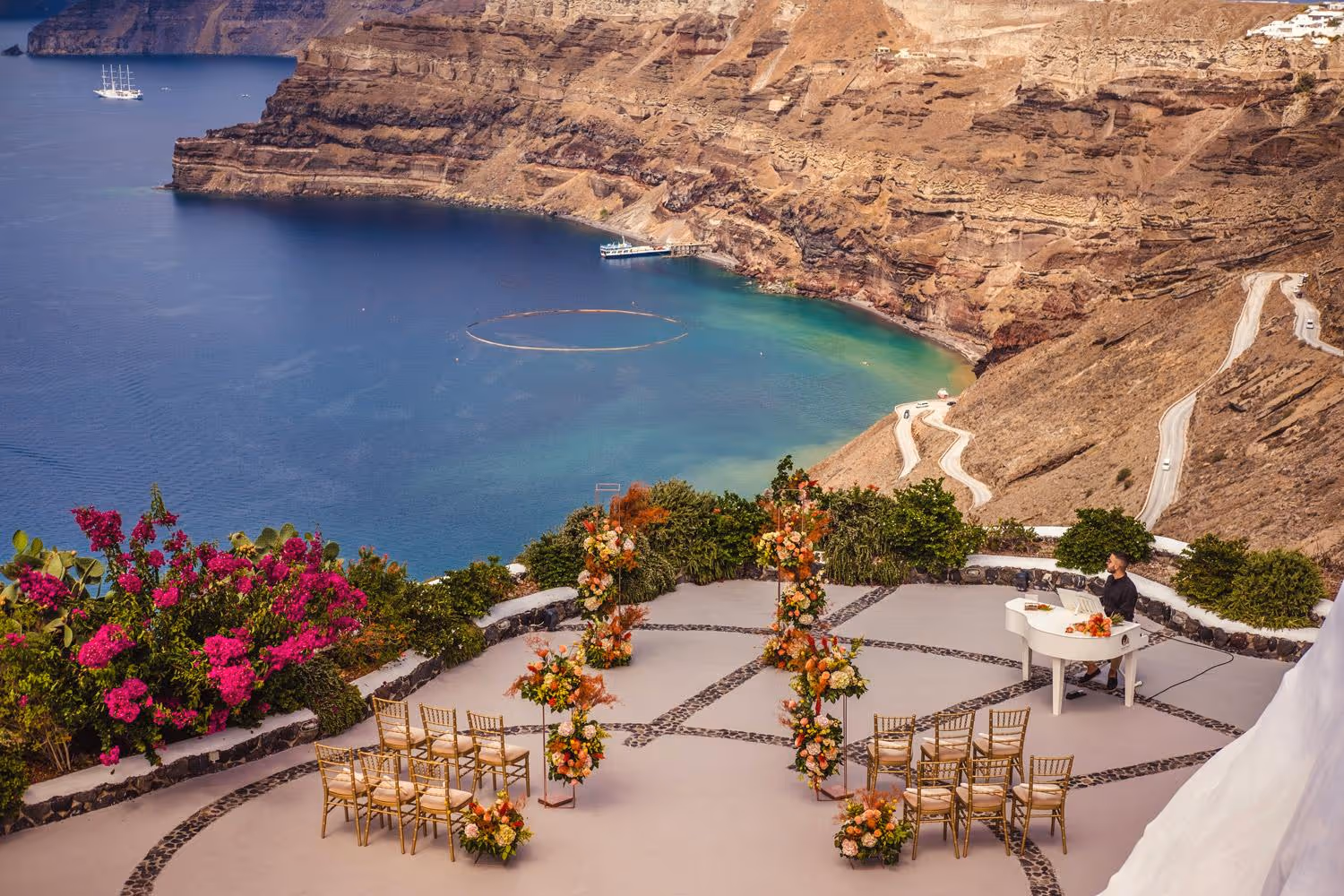 Ślub na Santorini. Taras numer 5. Zdjęcie 2