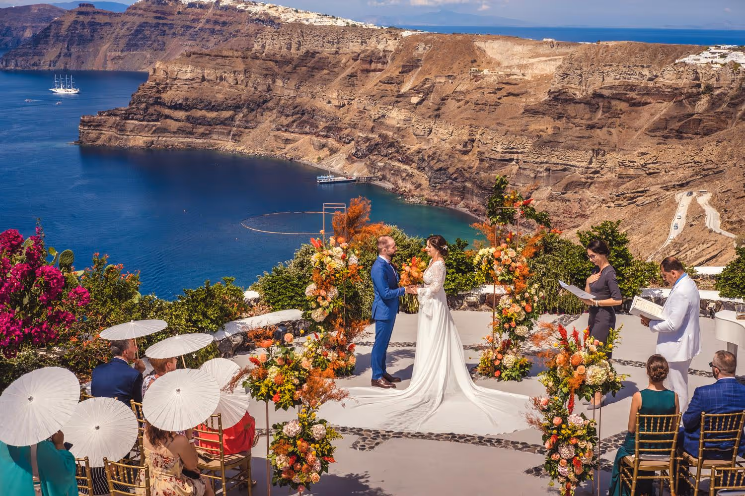 Ślub na Santorini. Taras numer 5. Zdjęcie 4