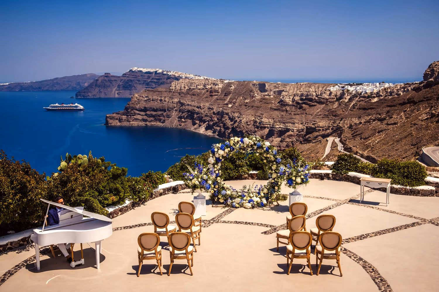 Ślub na Santorini. Taras numer 5. Zdjęcie 5