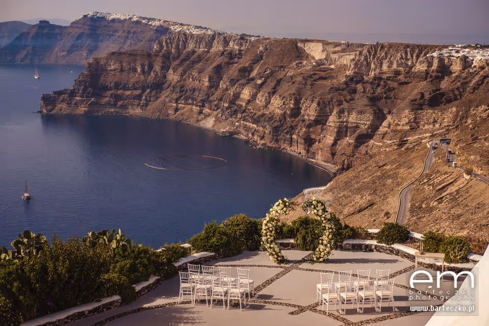 Ślub na Santorini. Taras numer 5. Zdjęcie 7