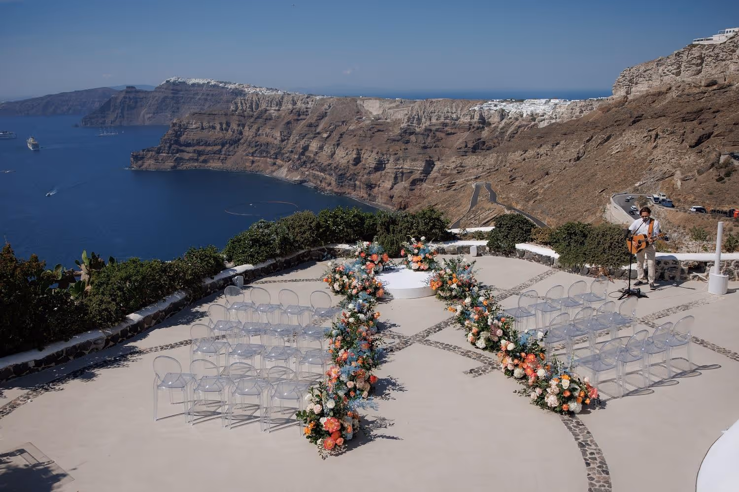 Ślub na Santorini. Taras numer 5. Zdjęcie 11
