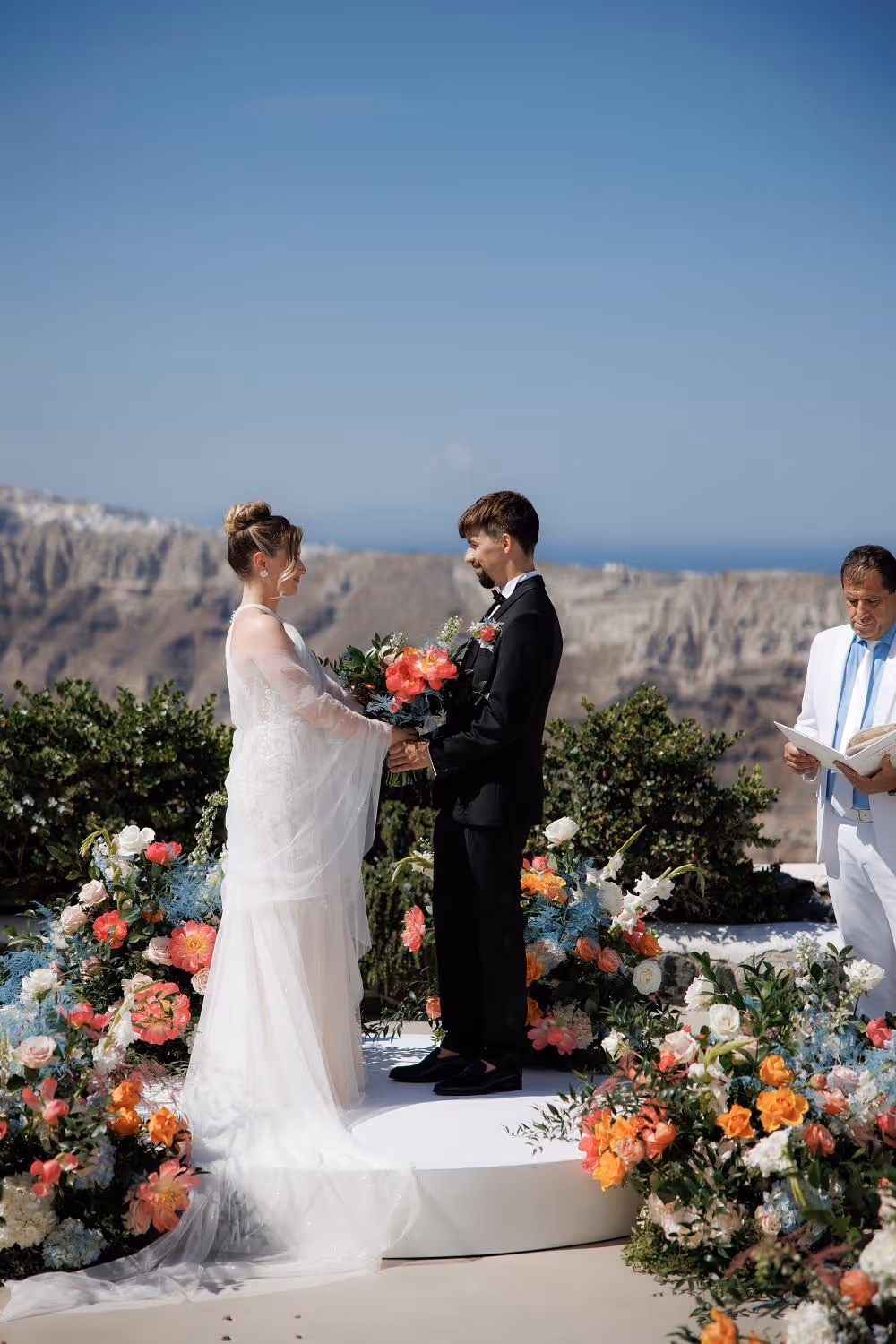 Ślub na Santorini. Taras numer 5. Zdjęcie 13