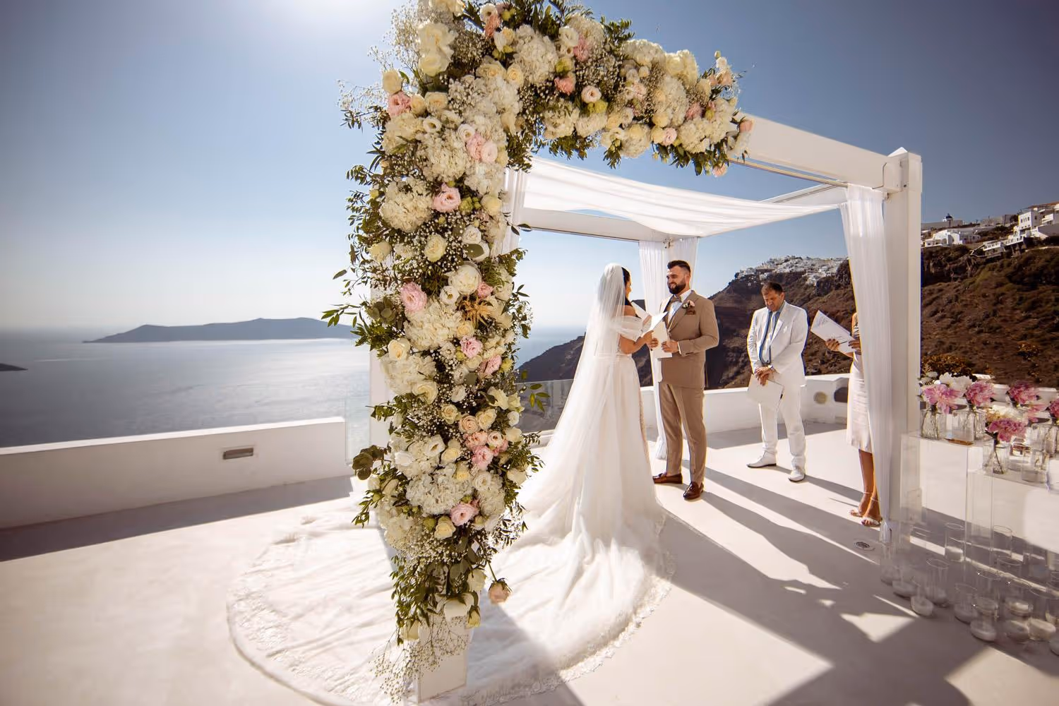 Ślub na Santorini. Taras numer 6. Zdjęcie 10