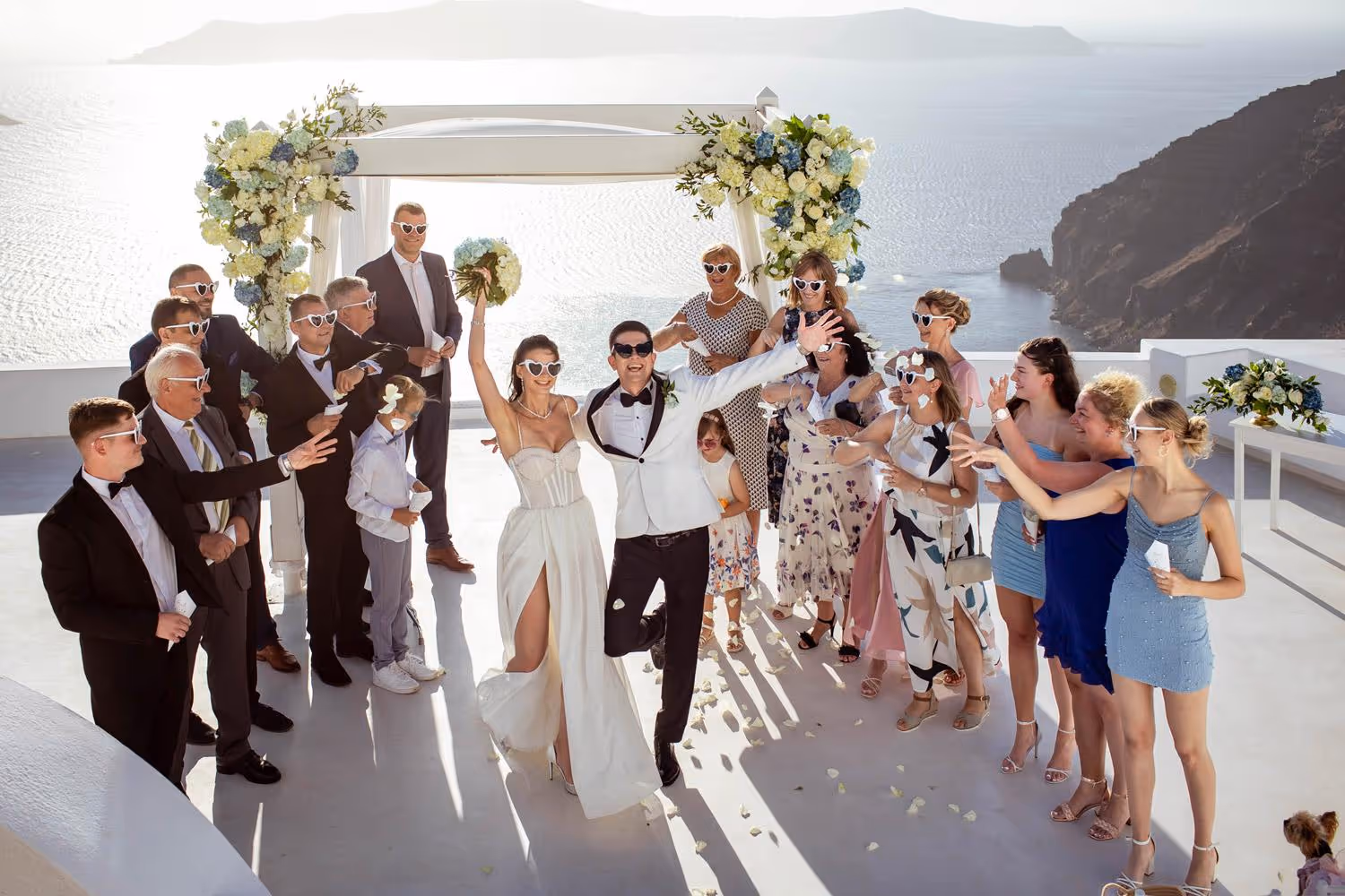 Ślub na Santorini. Taras numer 6. Zdjęcie 11