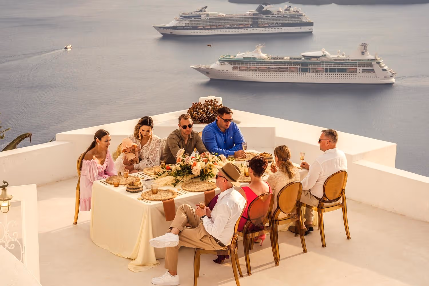 Ślub na Santorini. Taras numer 6. Zdjęcie 14