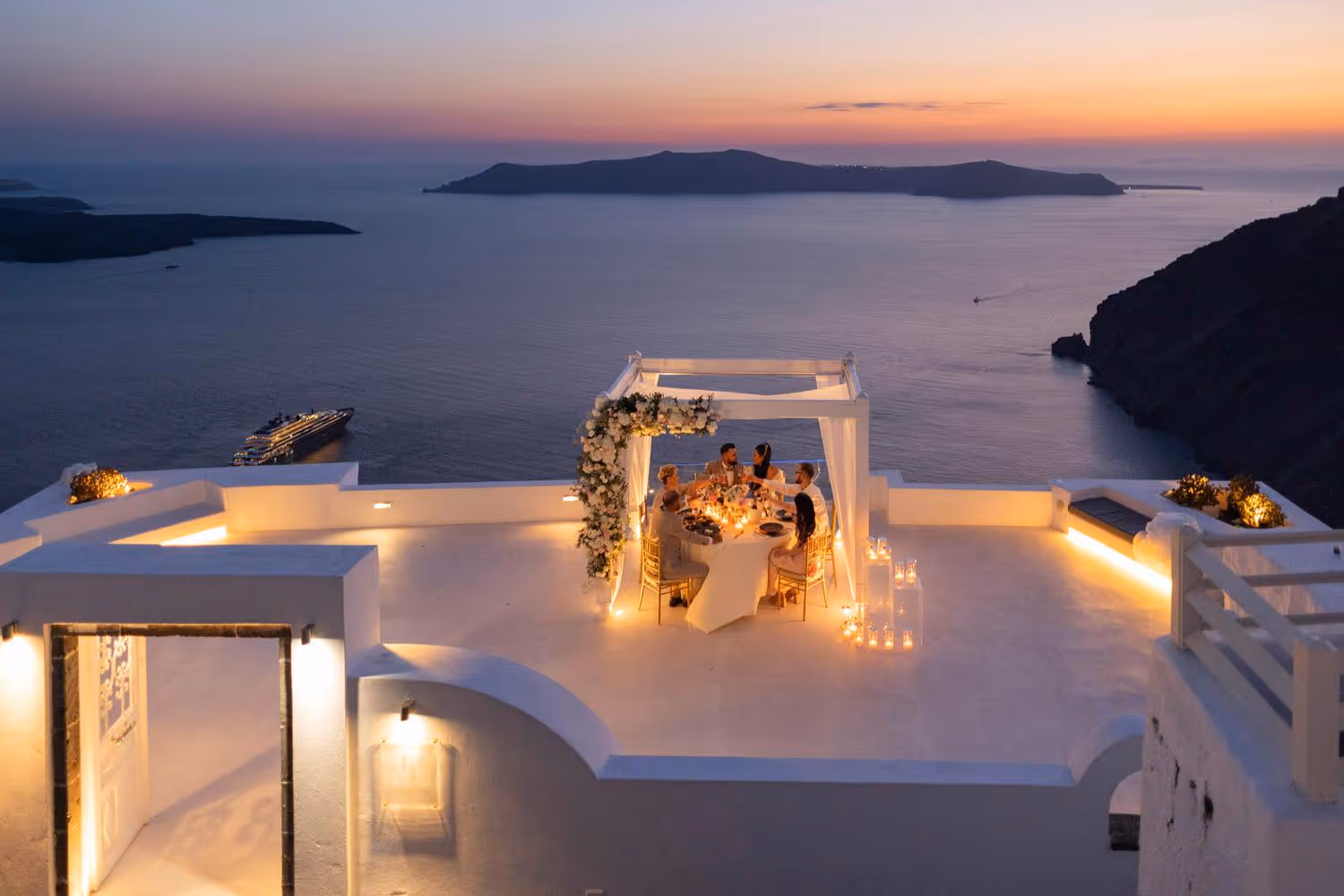 Ślub na Santorini. Taras numer 6. Zdjęcie 19
