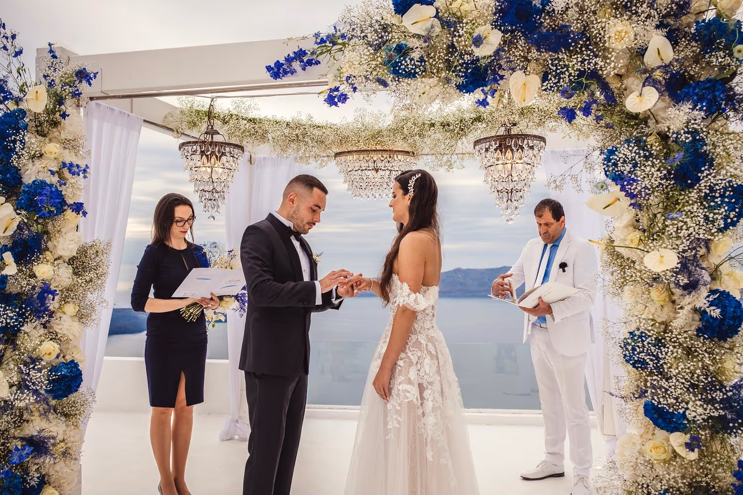 Ślub na Santorini. Taras numer 6. Zdjęcie 26