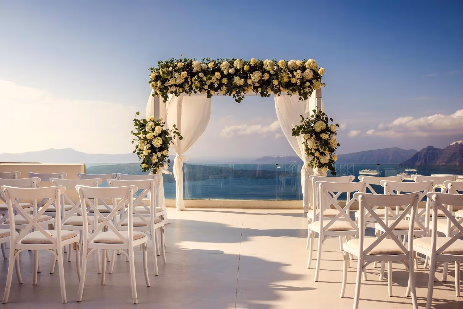 Ślub na Santorini. Taras numer 8. Zdjęcie 6