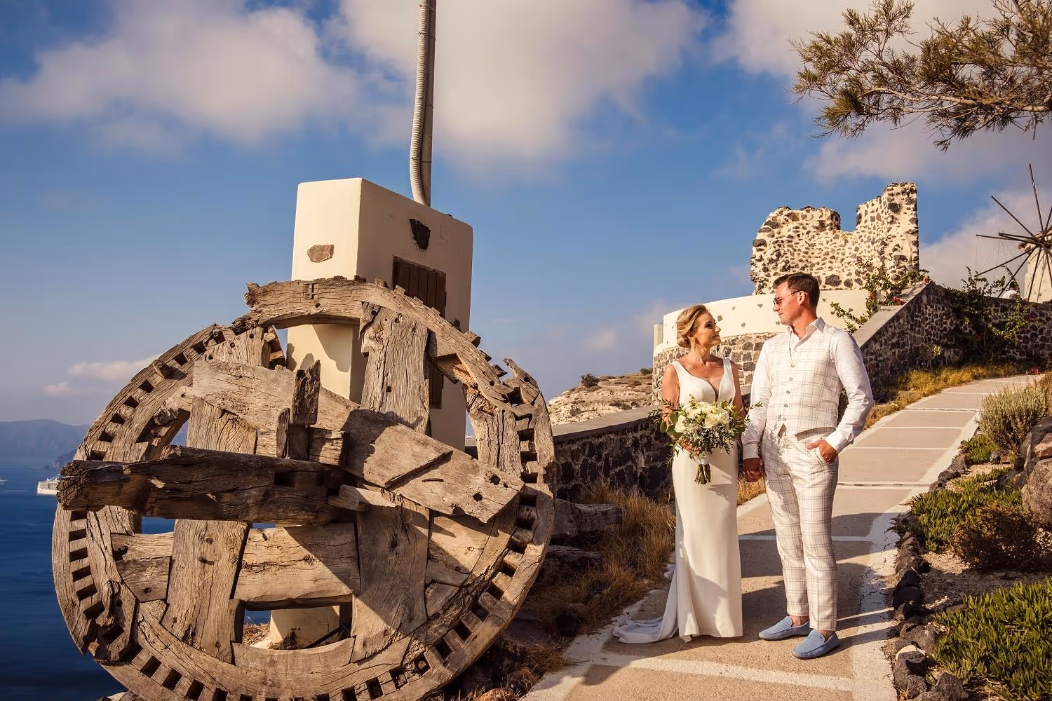 Ślub na Santorini. Taras numer 8. Zdjęcie 7