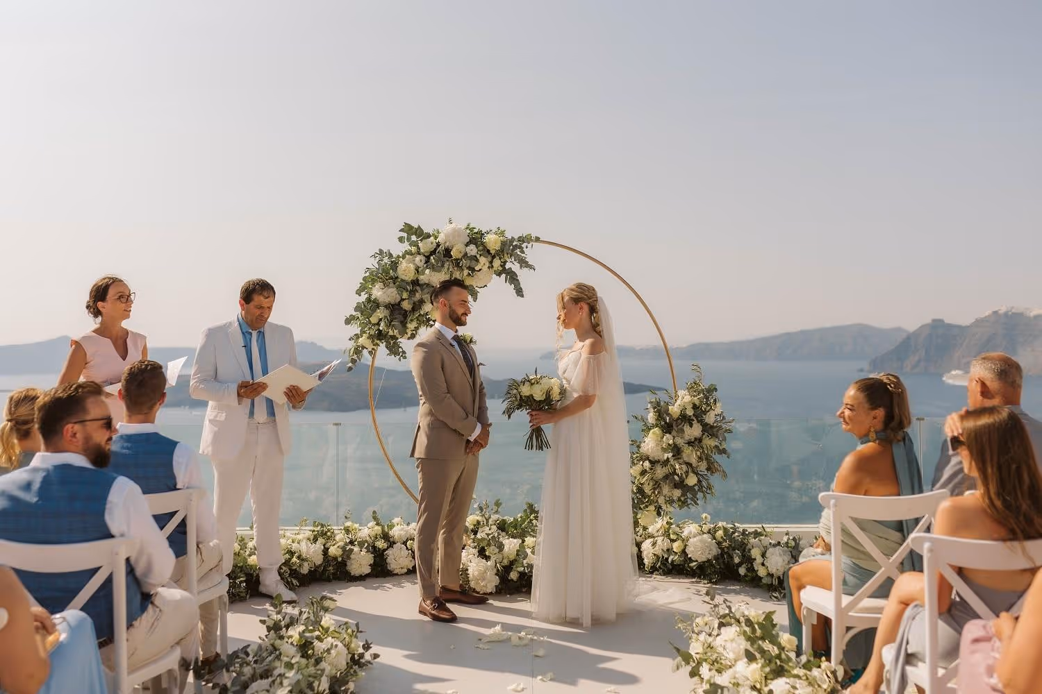 Ślub na Santorini. Taras numer 8. Zdjęcie 13