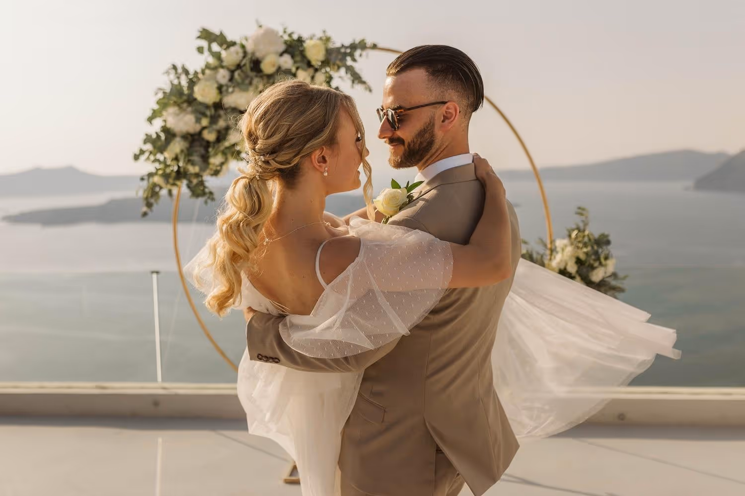 Ślub na Santorini. Taras numer 8. Zdjęcie 14