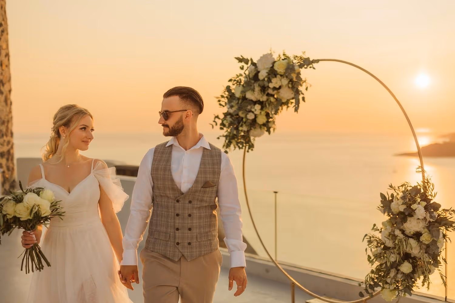 Ślub na Santorini. Taras numer 8. Zdjęcie 16