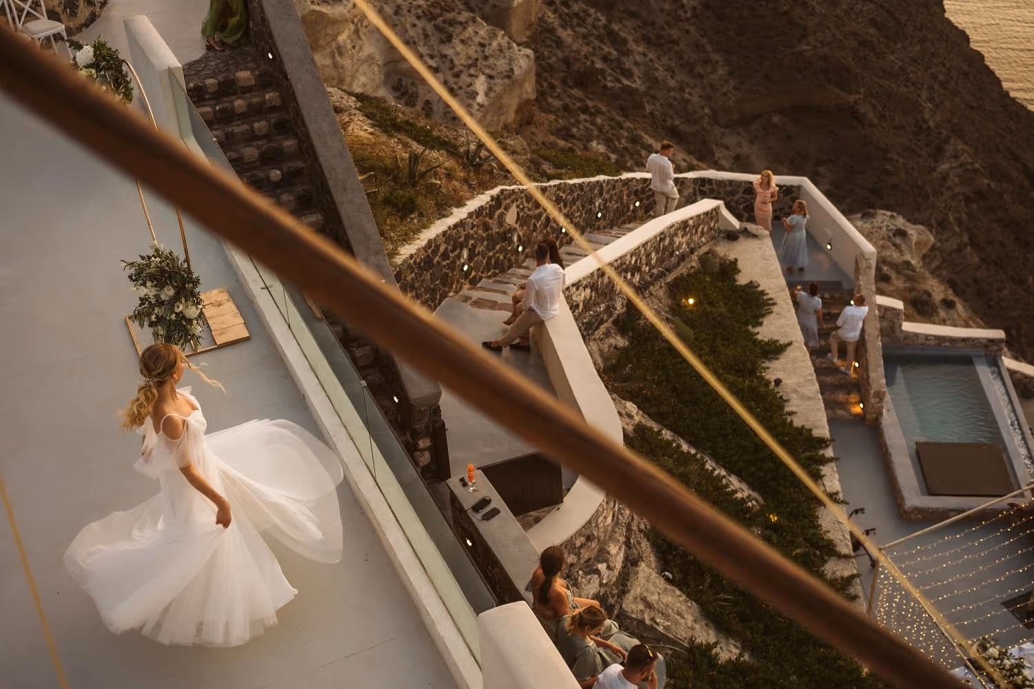Ślub na Santorini. Taras numer 8. Zdjęcie 17