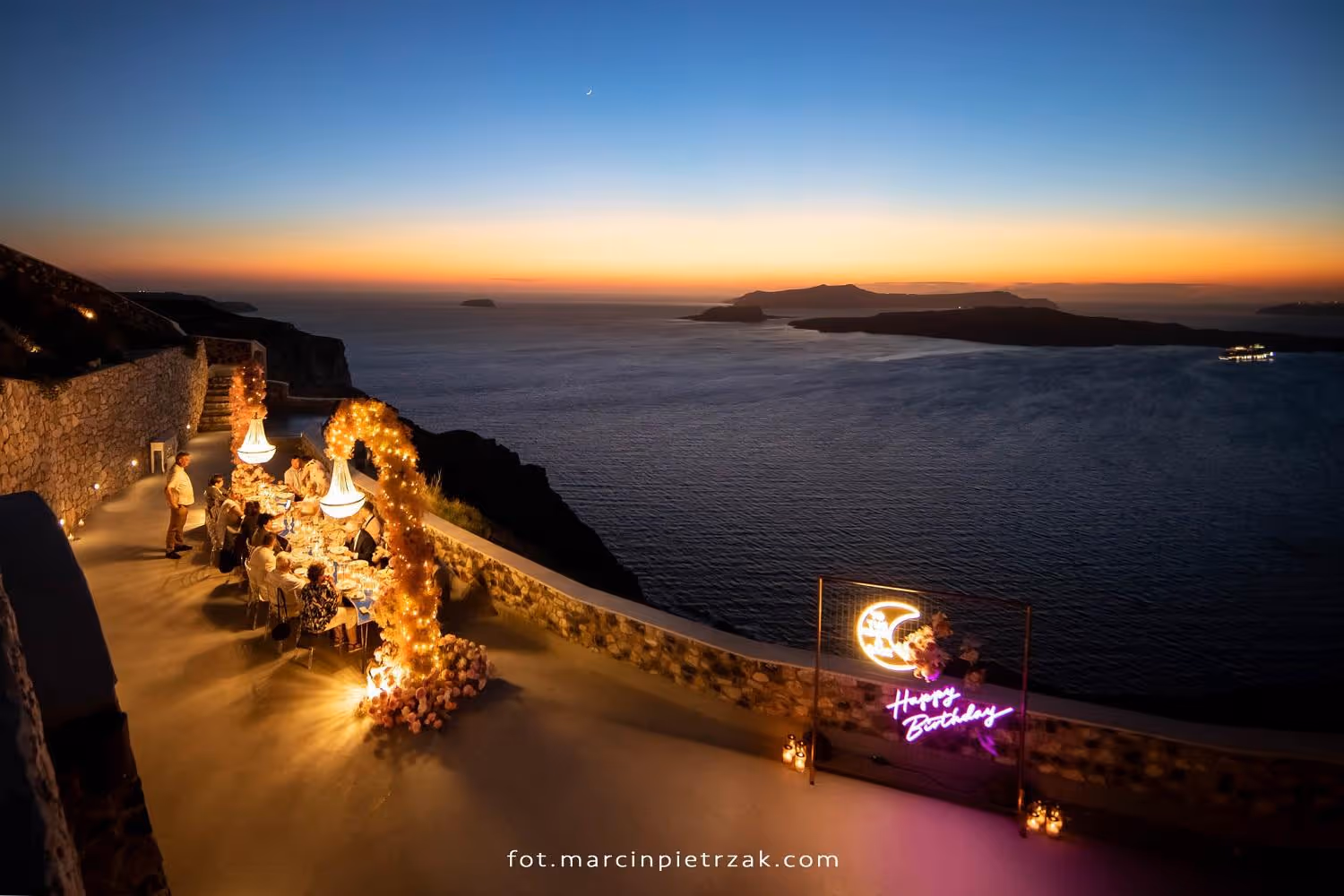 Ślub na Santorini. Taras numer 8. Zdjęcie 24