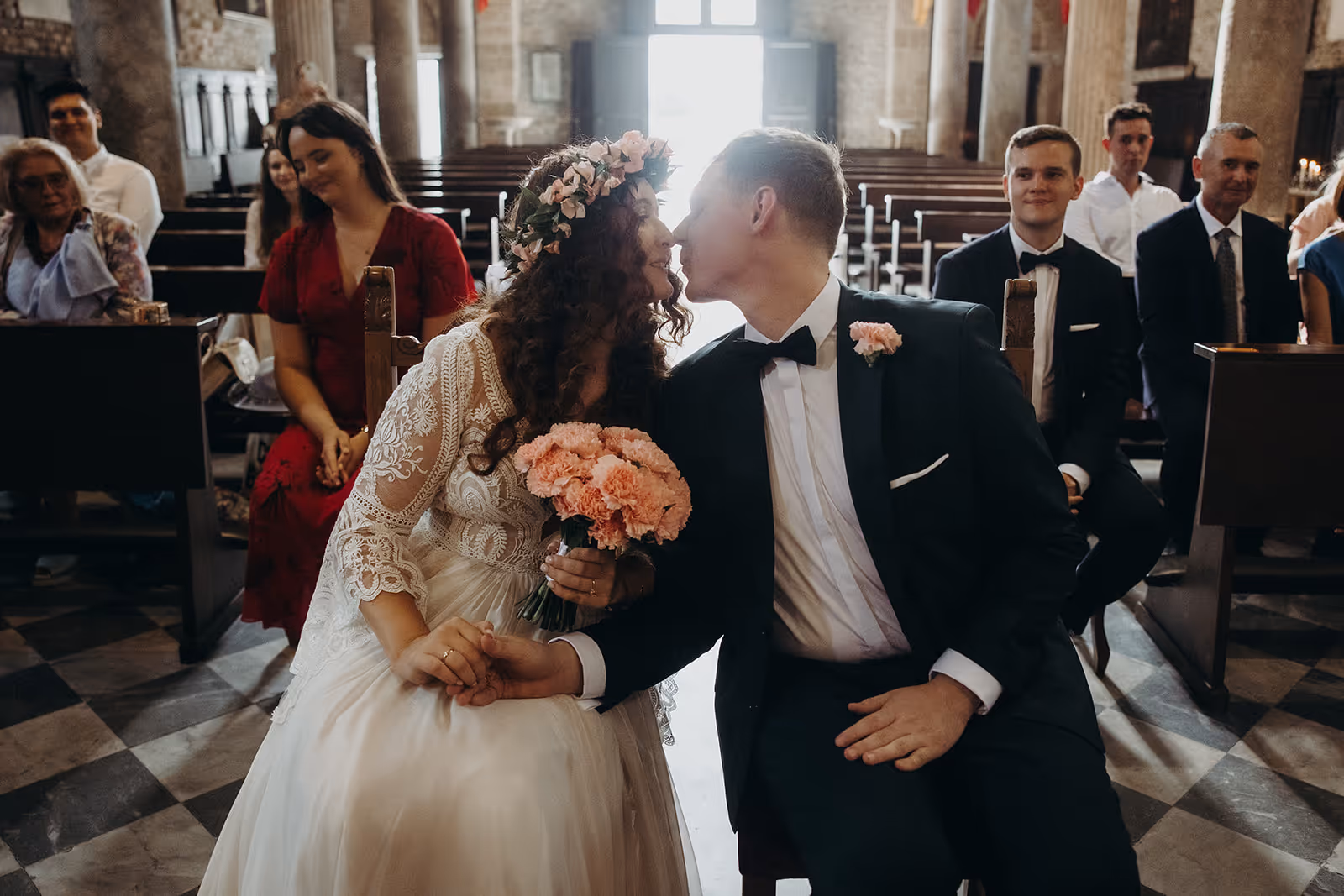 Ślub w Toskanii. Kościół 4. Zdjęcie 10