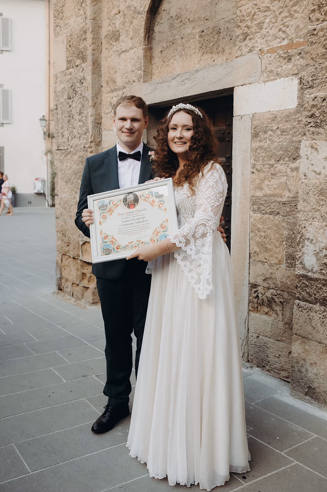 Ślub w Toskanii. Kościół 4. Zdjęcie 13