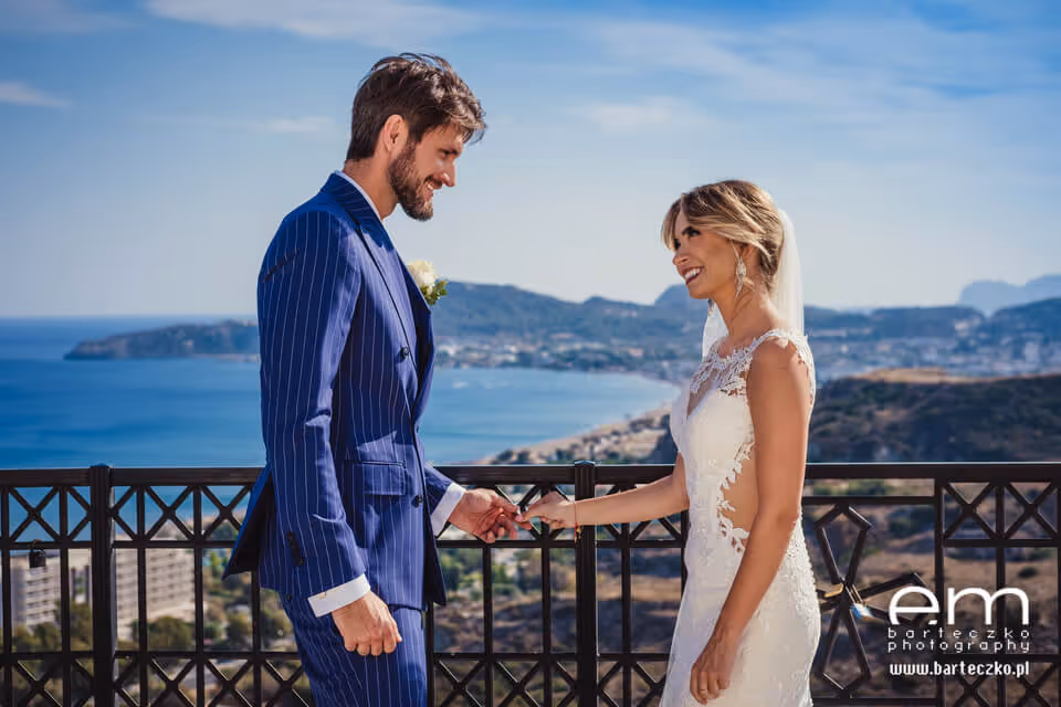 Ślub w Grecji - Rodos. Zdjęcie nr. 11