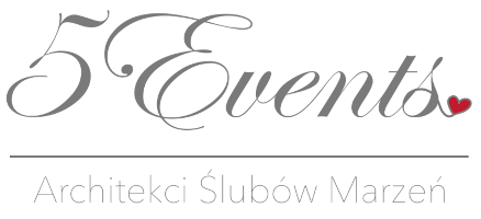 Logo 5 Events - Architekci Ślubów Marzeń