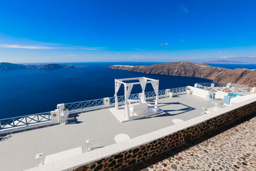 taras-7-santorini Ślub na Santorini - Grecja