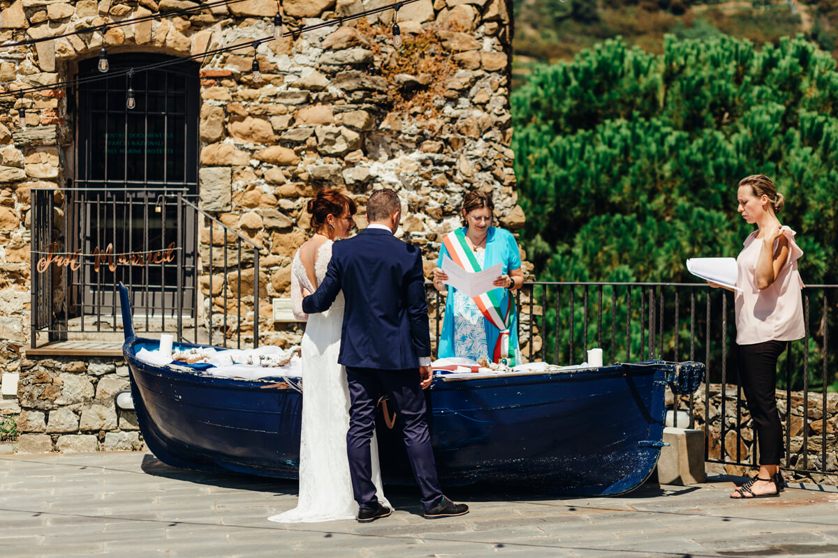 Monika i Tomasz — Ślub w Ligurii
